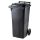 Europlast külső hulladéktároló fekete - 80 liter